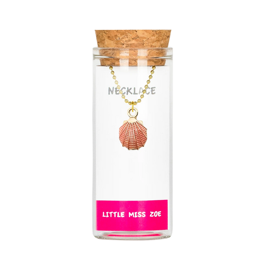 Sea Shell Necklace in a Bottle