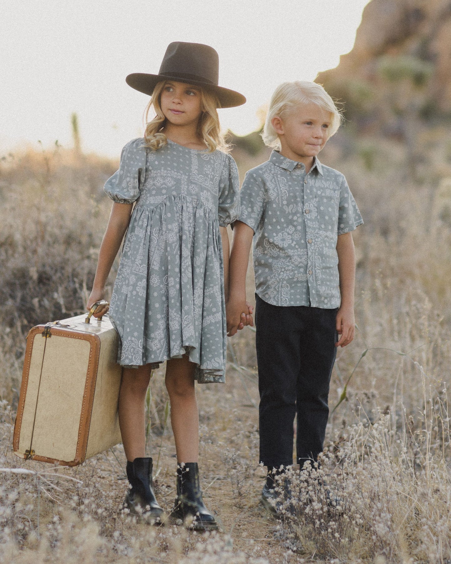 Collared Short Sleeve Shirt | Laurel Bandana