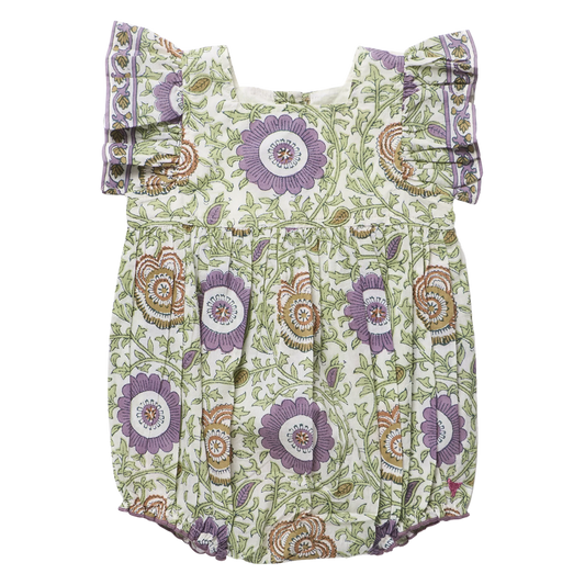 Baby Girls Elsie Bubble | Lilac Lisbon Floral
