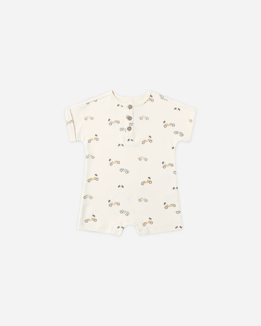 Short Sleeve One-Piece Race Car