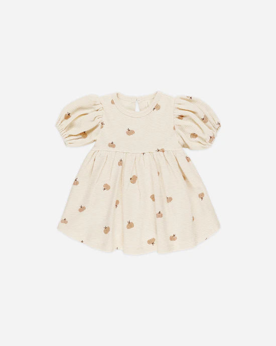 Waffle Babydoll Dress | Pumpkins