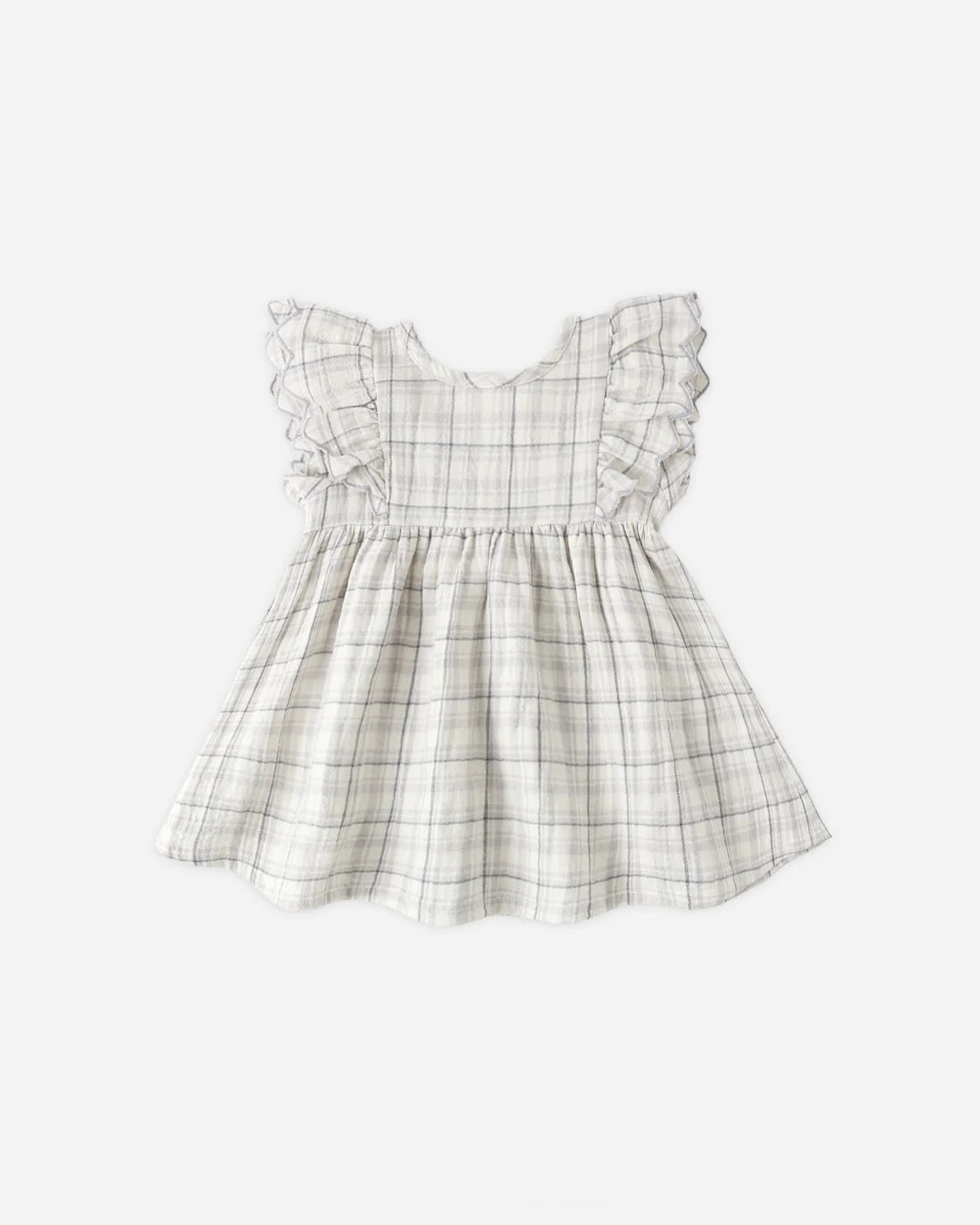 Alina Dress Blue Plaid