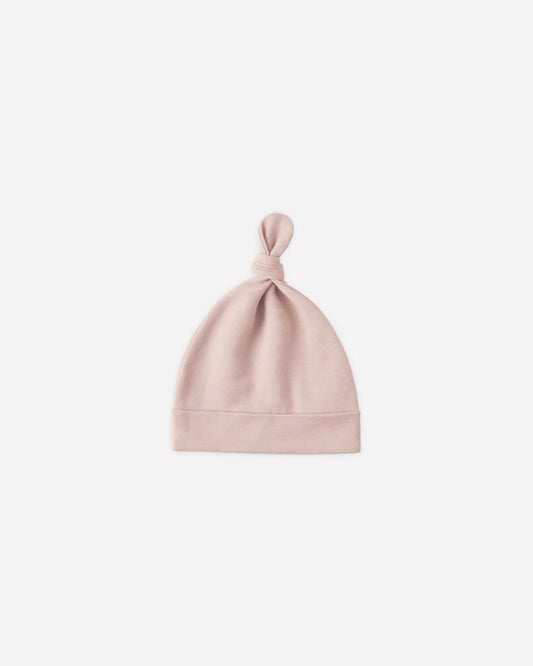 Knotted Baby Hat Blush