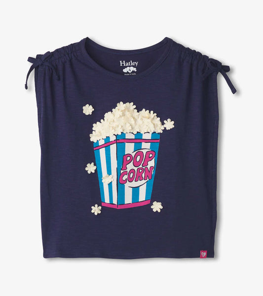 Cinched Shoulder Top | Popcorn