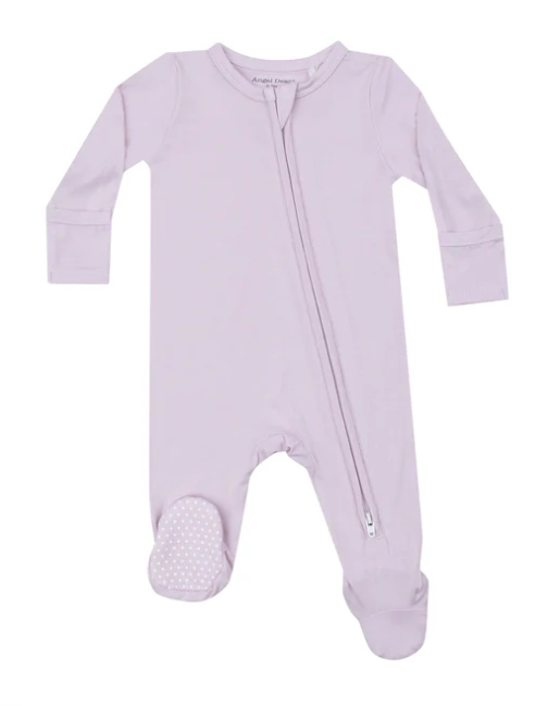 2 Way Zipper Footie | Orchid Hush