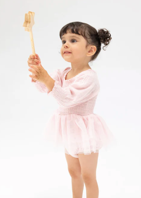 Long Sleeve Tutu Bubble | Ballet Pink