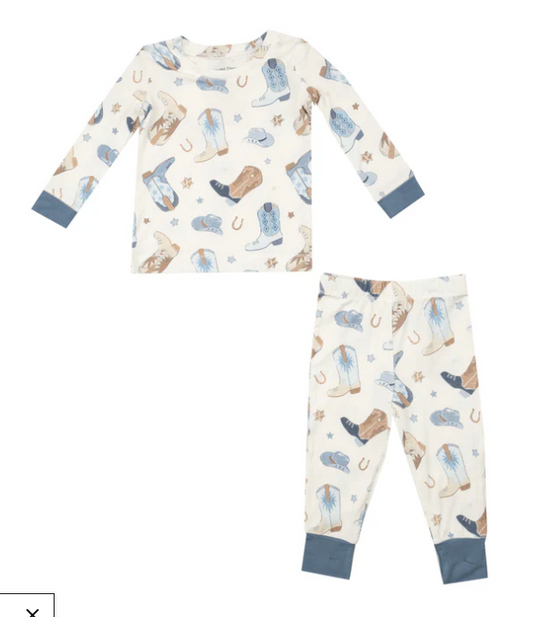 Loungewear Set | Blue Boots