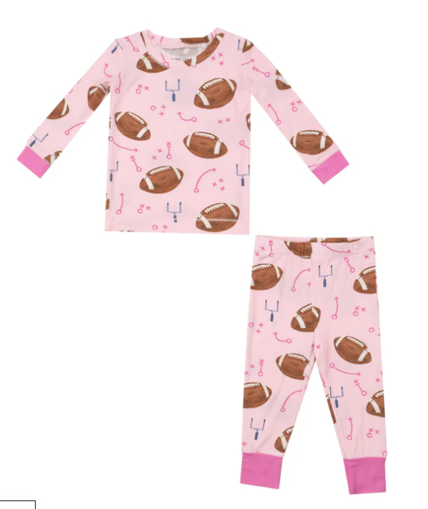 Loungewear Set | Pink Football