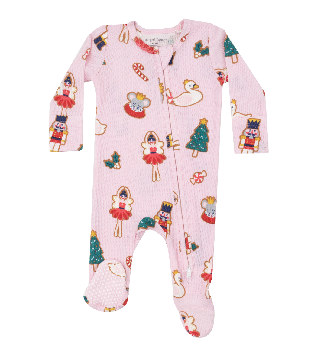 2 Way Zipper Footie | Sugar Plum Fairy