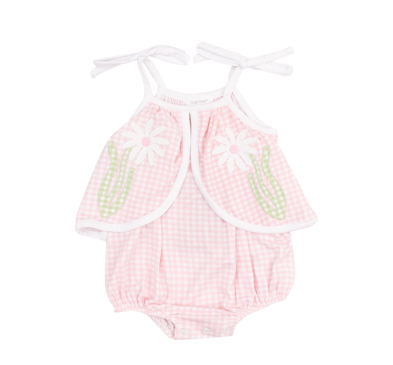 Swing Front Sunsuit | Mini Gingham