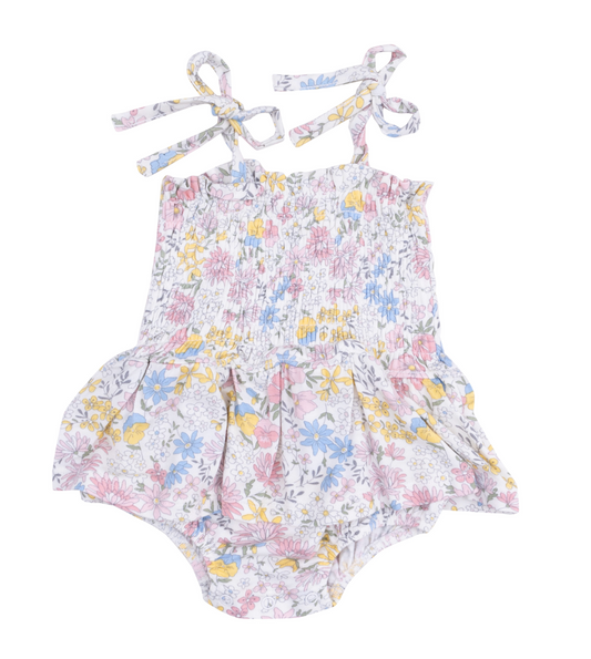 Smocked Bubble | Viola Floral