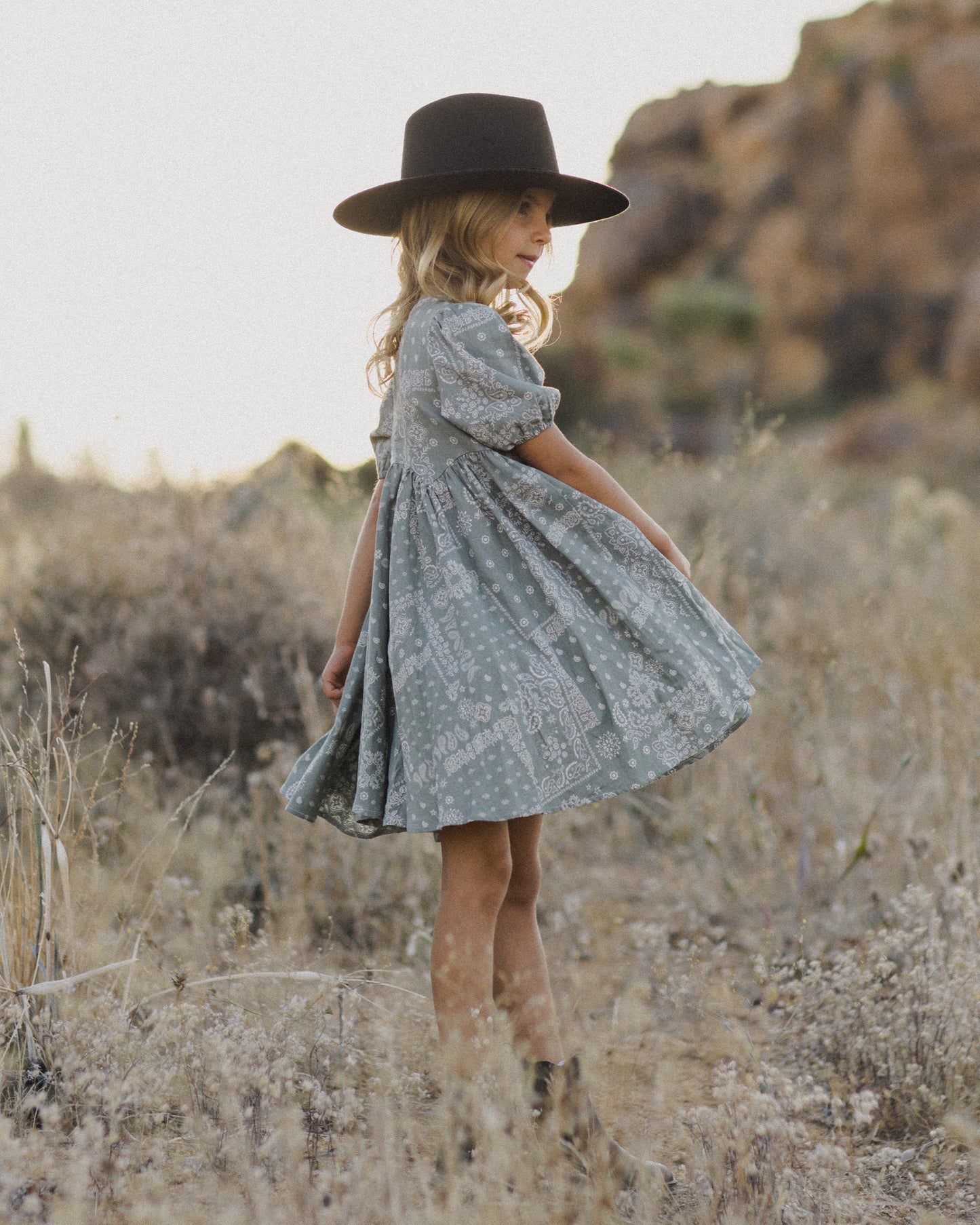 Rose Dress | Laurel Bandana