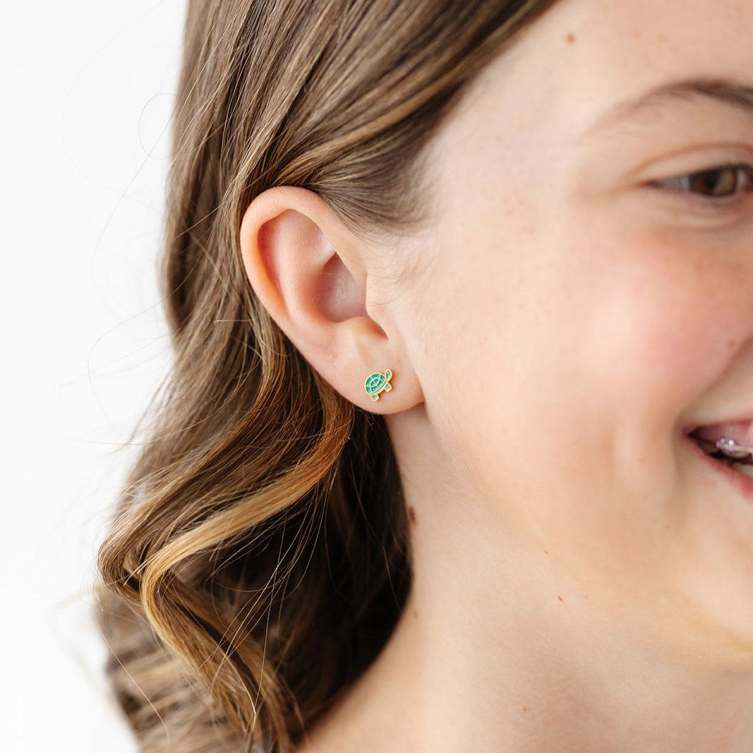 Screwback Stud - Turtle