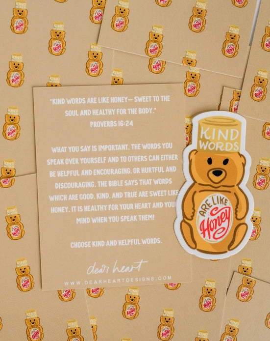 Kind Words Sticker