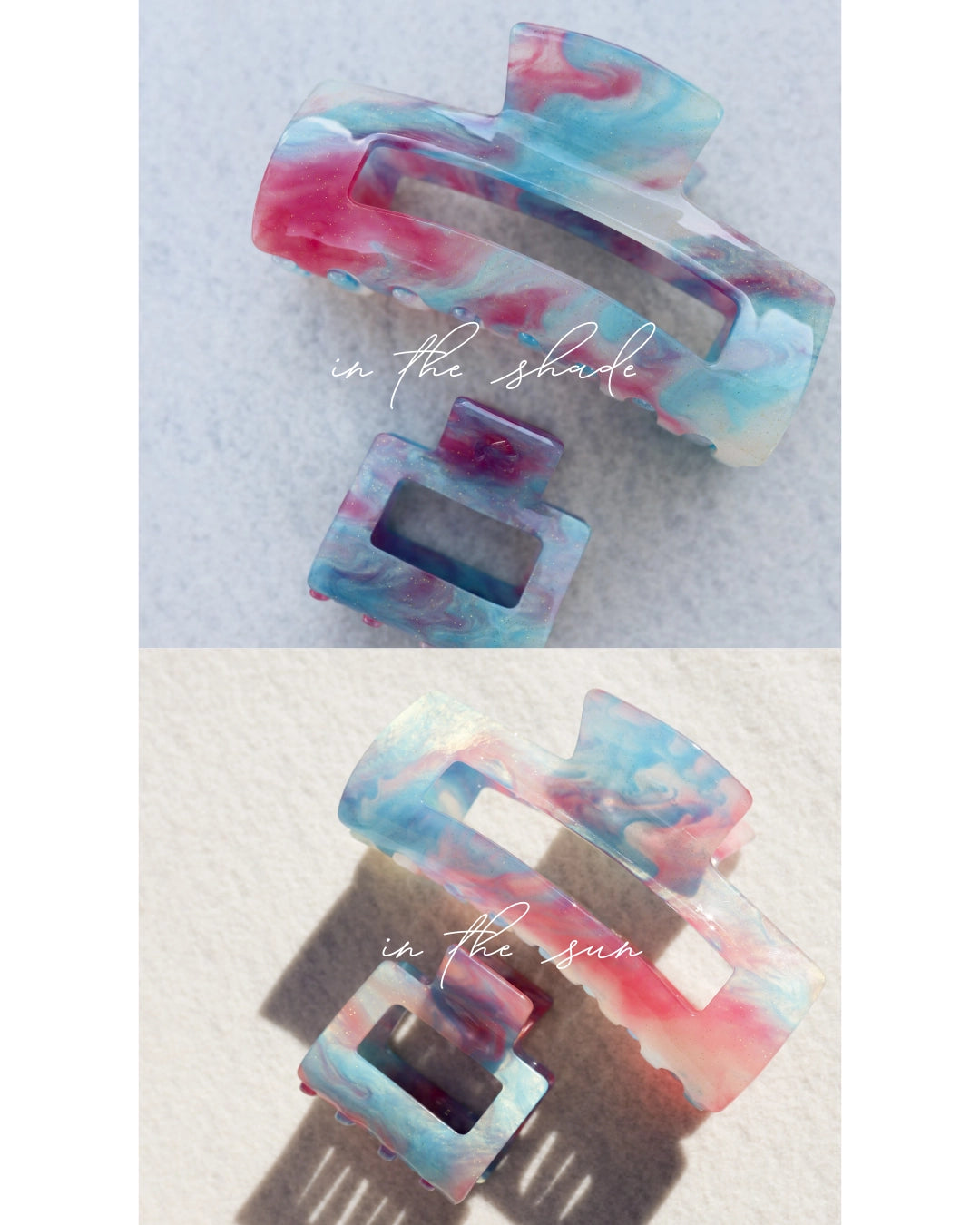 Small Color Changing Claw | Cotton Candy