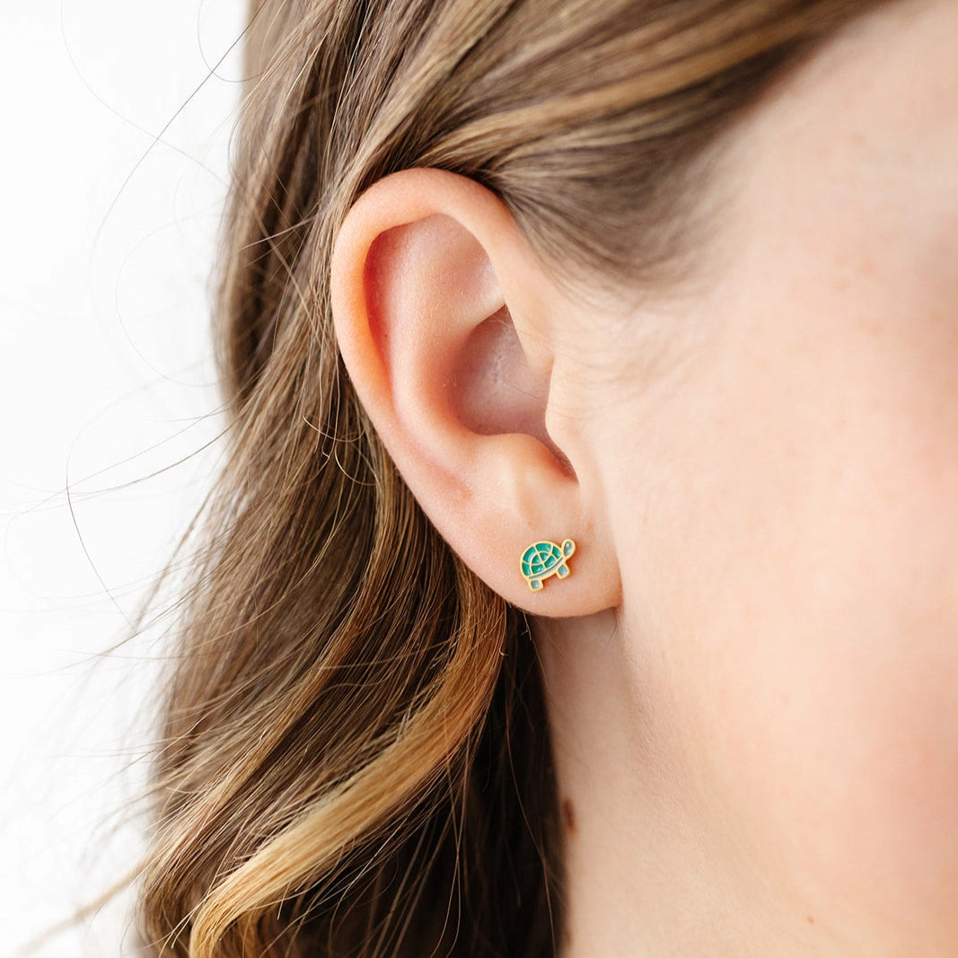 Screwback Stud - Turtle