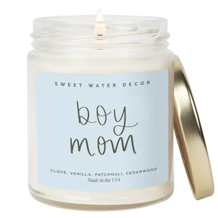 Soy Candle | Boy Mom 9oz