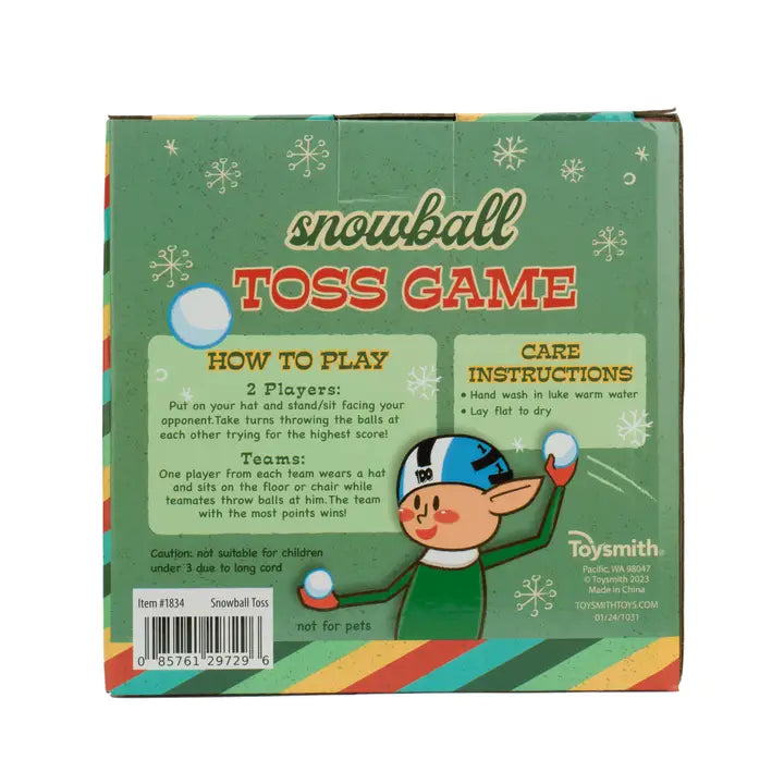 Snowball Toss Game