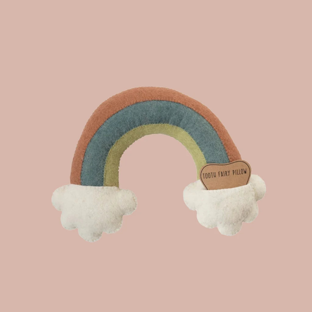 Rainbow Tooth Fairy Pillow