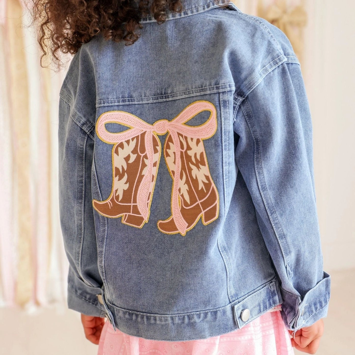 Cowgirl Cutie Patch Western Denim Jacket