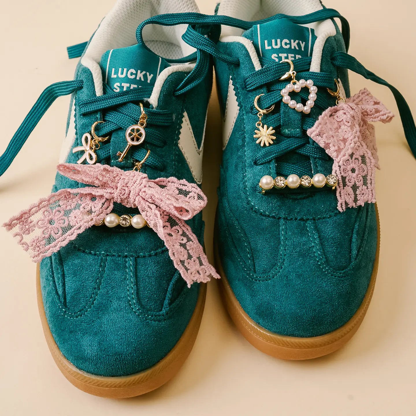 Dazzle Shoe Charm Pack | Key To My Heart