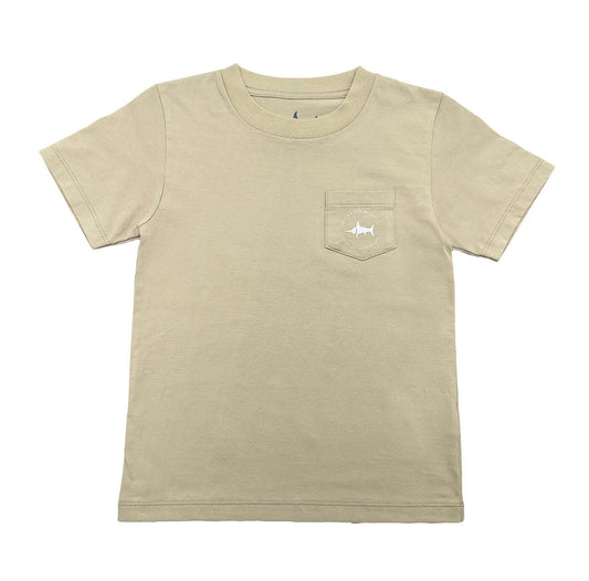 Deer Boys Graphic Tee Ss Taupe