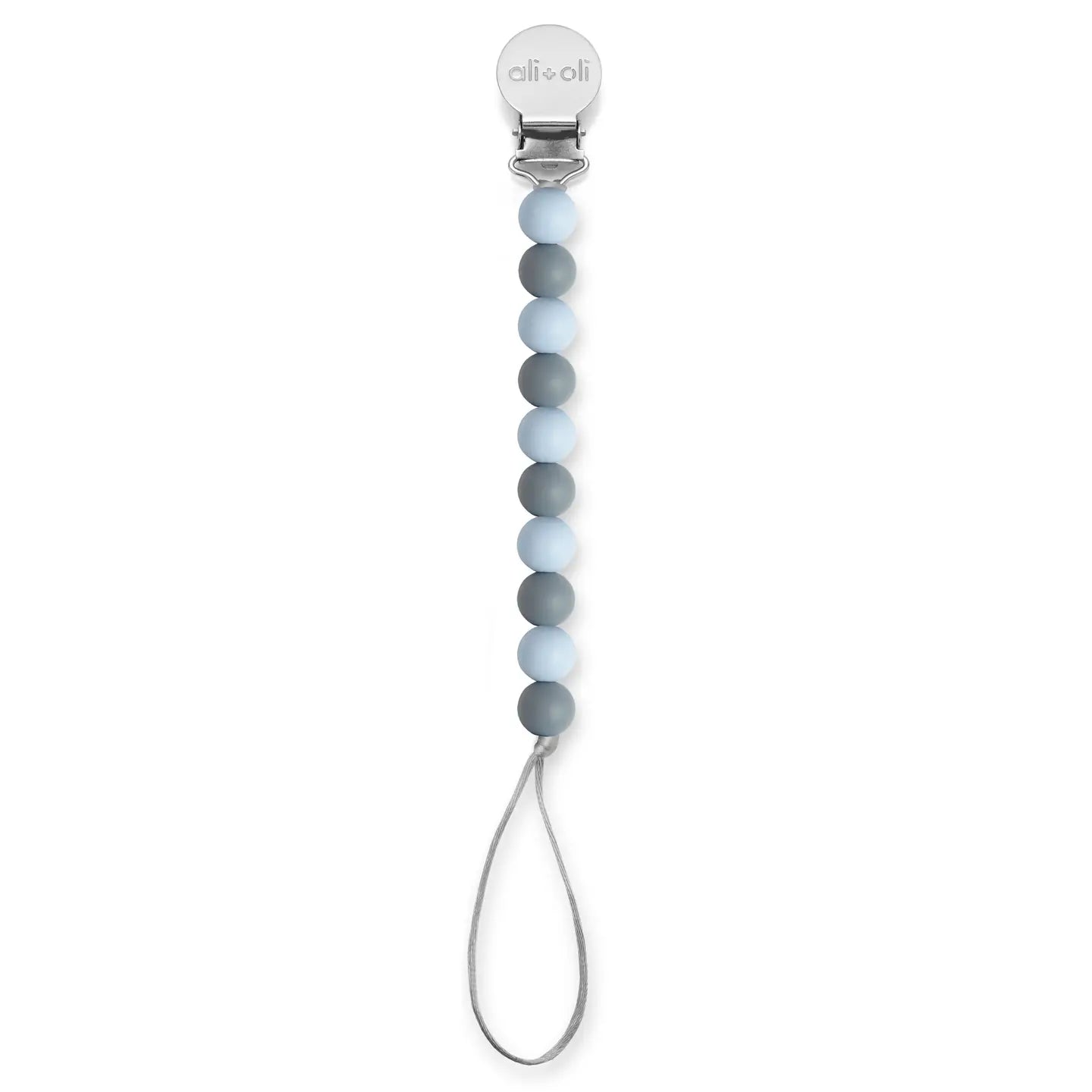 Silicone Pacifier Clip | Iron