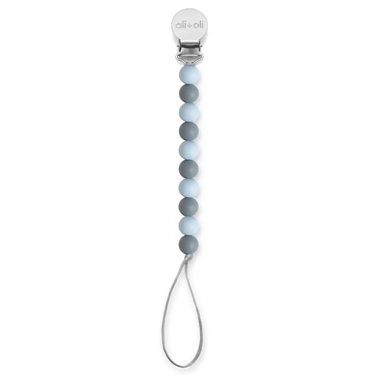 Silicone Pacifier Clip | Iron