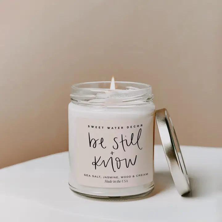 Soy Candle | Be Still and Know 9oz