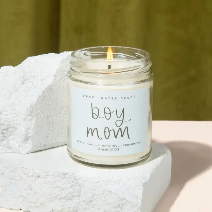 Soy Candle | Boy Mom 9oz