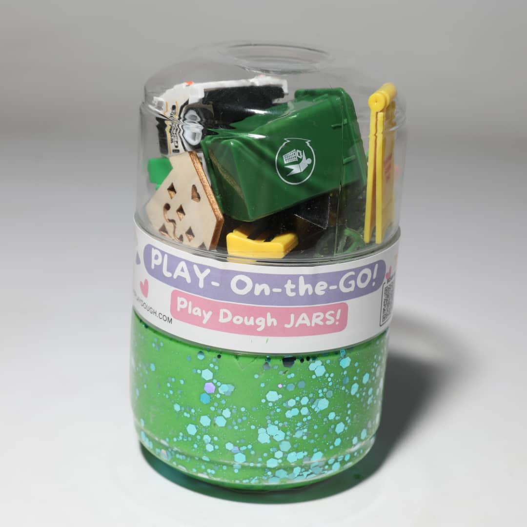 Trash Truck Play Dough