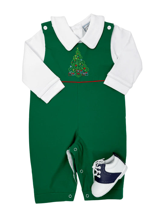 Embroidered Christmas Tree | Longall Green