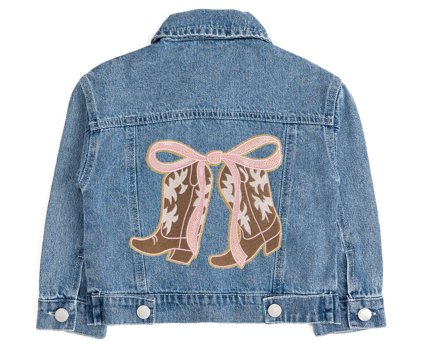Cowgirl Cutie Patch Western Denim Jacket