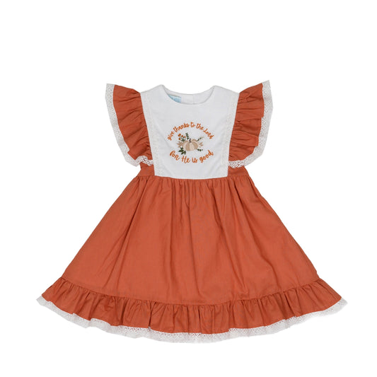 Give Thanks | Embroidered Dress