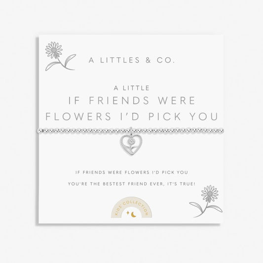 A Littles Charm Bracelet | If Friends Were Flowers I'd Pick You