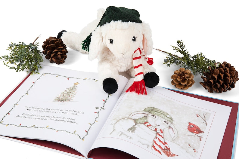 Iam The Lamb | Book + Stuffed Animal Set