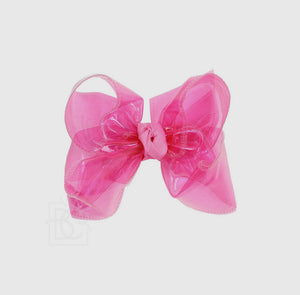 Swim Bow with clip | Hot Pink