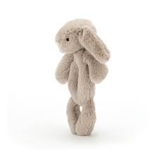 Ring Rattle | Beige Bashful Bunny