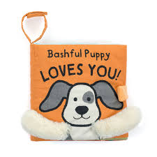 Fabric Book | Bashful Puppy Loves You Book