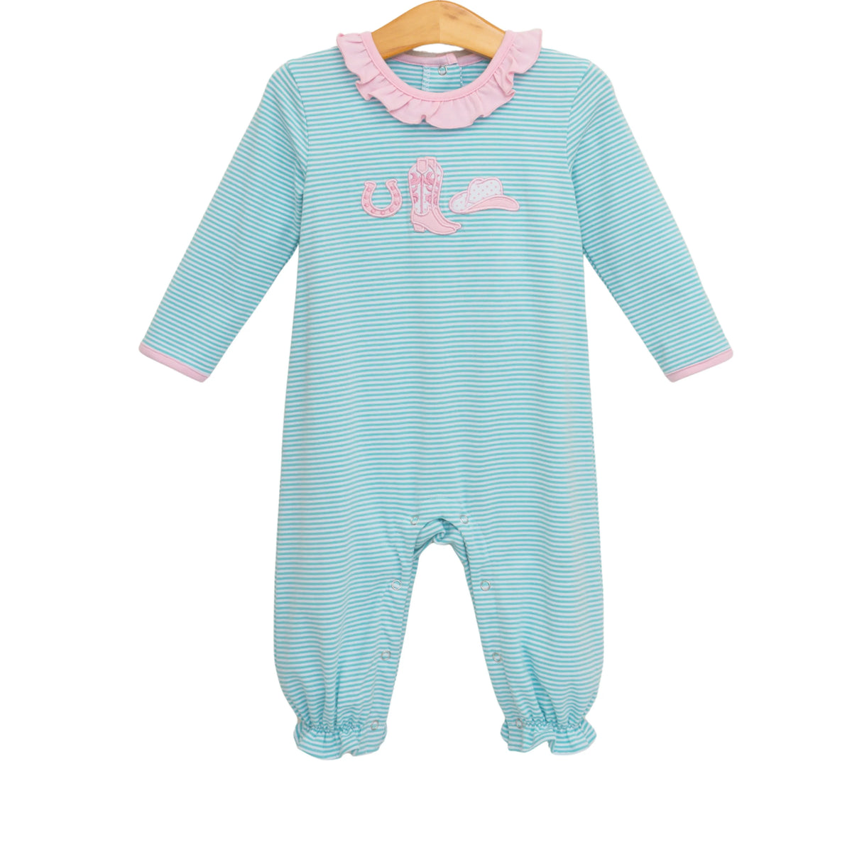 Western Ruffle Romper