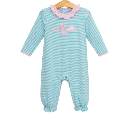 Western Ruffle Romper