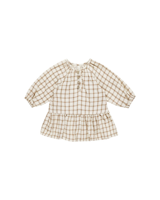 Lany Dress | Cinnamon Plaid