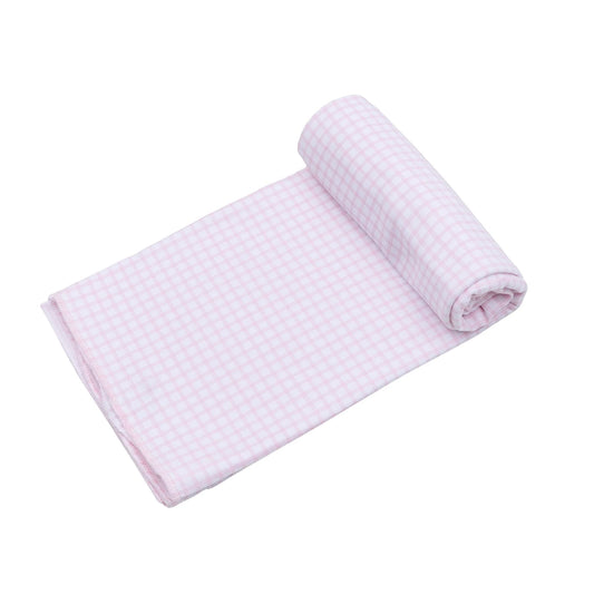 Peek-A-Boo Swaddle Blanket | Pink