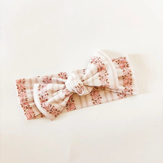 Pink Floral | Bow