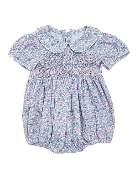 Lily Floral Print | Smocked Bubble