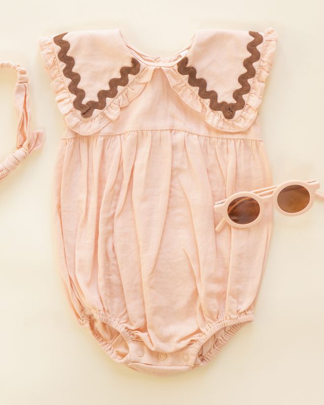 Cove Romper | Blush