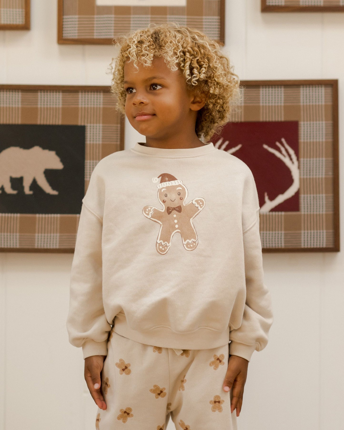 Relaxed Sweatshirt | Gingerbread