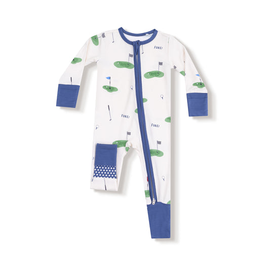 All Fore Golf - 2 Way Zipper Romper
