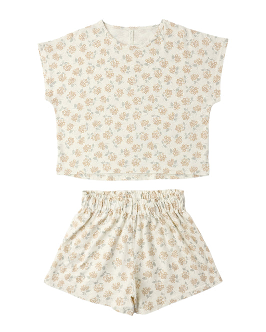 Raegan Set | Yellow Ditsy