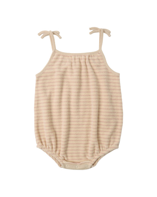 Nala Romper | Pink Stripe